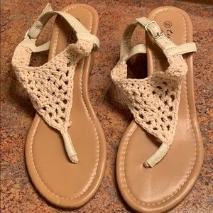Summer wedges sandals